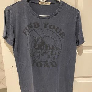 Sunday Stevens Blue Graphic Tee